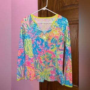 LILLY PULITZER 1/4 Zip Pullover